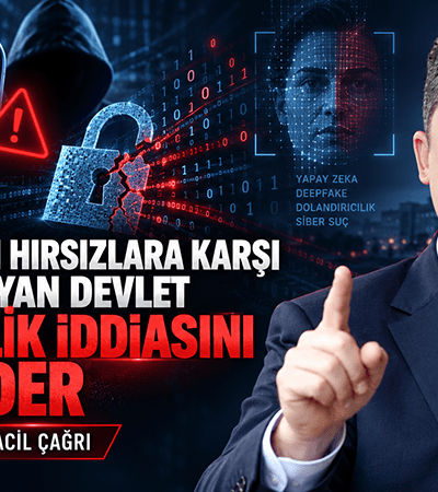 “Vatandaşını hırsızlara karşı koruyamayan bir devlet egemenlik iddiasını kaybeder”