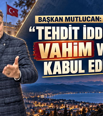 Başkan Mutlucan: “Tehdit iddiası vahim ve kabul edilemez”