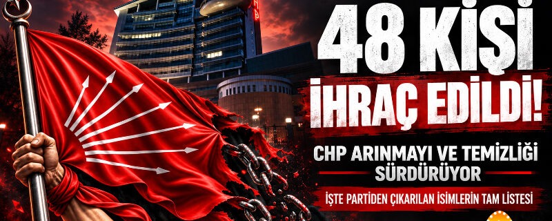 CHP arınmayı ve temizliği sürdürüyor