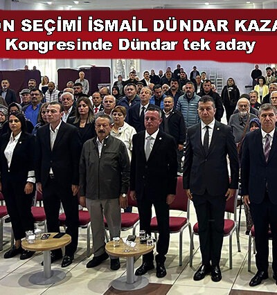 Yeni Parti İl Başkanlığı ön seçiminde ipi Dündar göğüsledi