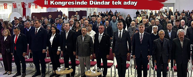 Yeni Parti İl Başkanlığı ön seçiminde ipi Dündar göğüsledi